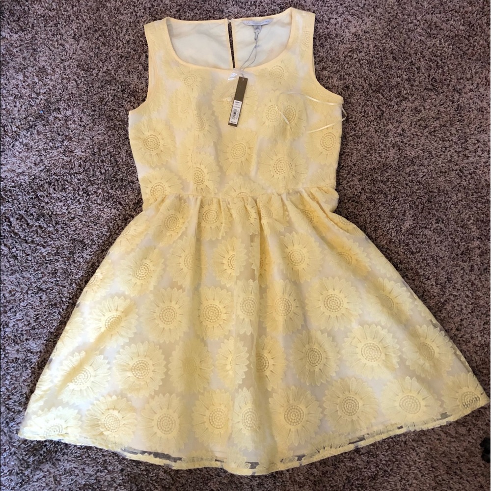 Lauren Conrad Cute Bright Yellow Dress